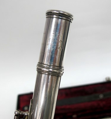 Lot 1329 - Selmer Sterling Flute, manufactured by Selmer,...