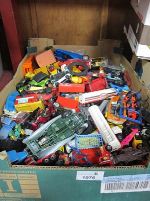 Lot 1076 - A collection of metal and plastic diecast...