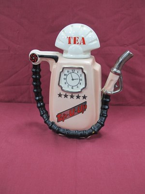 Lot 1258 - Paul Cardew Petrol Pump Teapot, 26.5cm high.