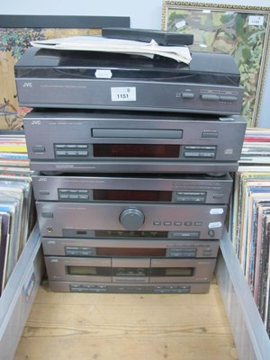 Lot 1151 - JVC Audio System DR-E55L with Record and CD...