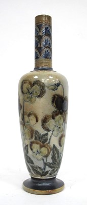 Lot 1130 - A Martin Brothers Stoneware Bottle Vase, by...