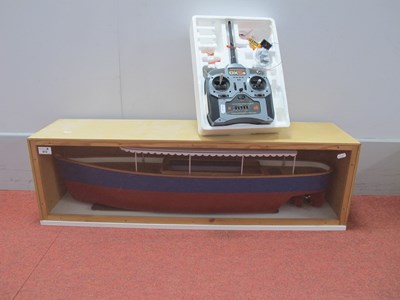 Lot 610 - A scratch / kit built wooden construction...