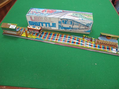 Lot 818 - A Welby tinplate clockwork Local Shuttle...