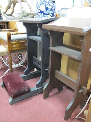 Lot 1623 - Early XX Century Oak Prayer Desk, with writing...