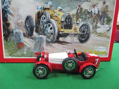 Lot 826 - A built up kit model by Schuco of a Bugatti...