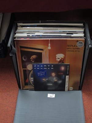 Lot 654 - Gary Numan Colleciton, fifteen lp's and...