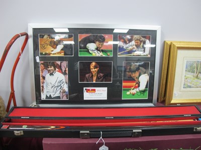 Lot 1369 - Snooker Autographs - Virgo, Parrott, Tabb,...