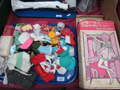 Lot 1367 - Sindy Dolls Clothing, Shoes table ware,...