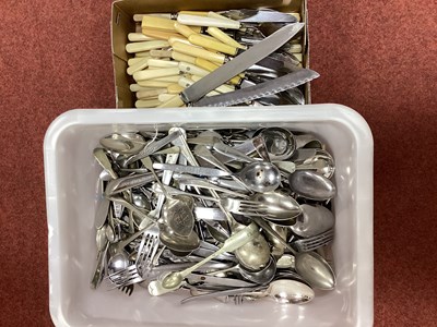 Lot 74 - A Large Mixed Lot of Assorted Plated and...