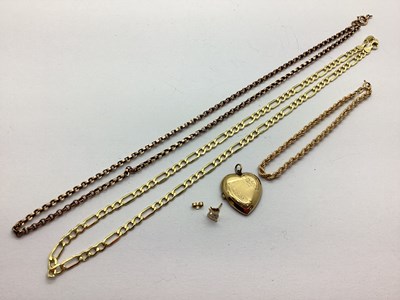 Lot 205 - A Modern 9ct Gold Ropetwist Chain Bracelet, (1....