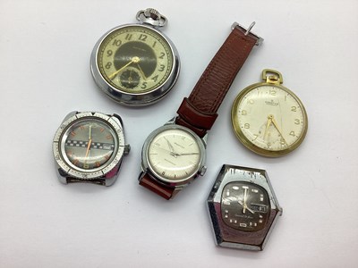 Lot 229 - A Vintage Westclox Gent's Wristwatch, on a...