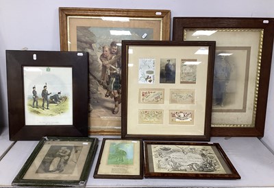 Lot 314 - WWI, Boer War and North West Frontier Themed...