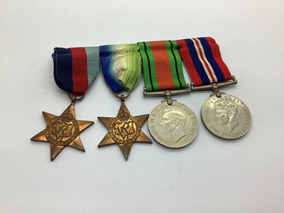 Lot 457 - WWII British Medals, comprising 1939-1945 Star,...