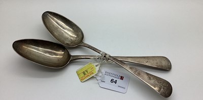 Lot 64 - A Pair of Hallmarked Silver Old English...