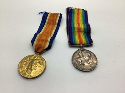 Lot 459 - WWI Duo of British Medals, comprising British...