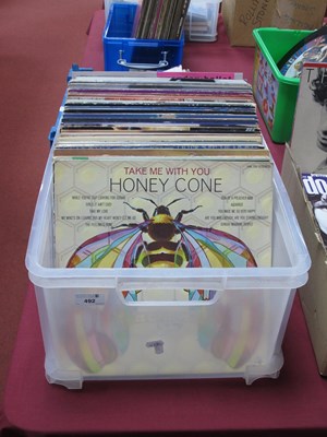 Lot 492 - Sixty L.P's and a Few 12" Singles, including...