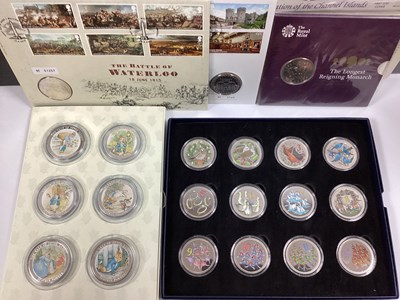 Lot 425 - Collection Of GB Commemorative Coins And Coin...