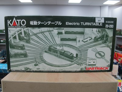 Lot 201 - Kato N Gauge #20-283 Electric Turntable,...