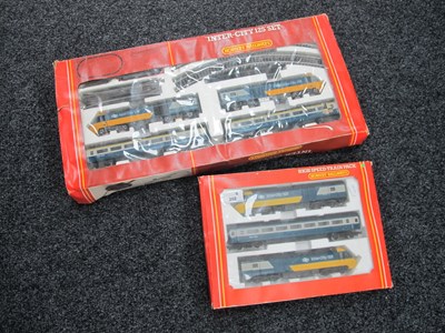 Lot 202 - Two Boxed Hornby "OO" Gauge HST Train...