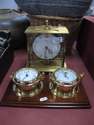 Lot 1412 - Kundo electronic clock and Schatz...