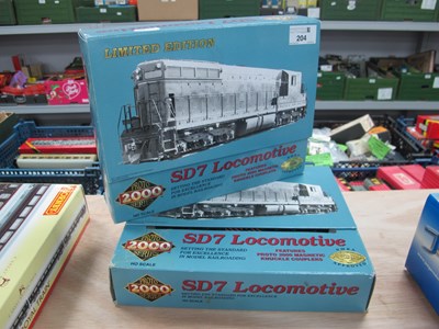 Lot 204 - Two Proto 2000 Series HO Scale Outline...