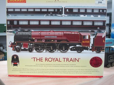 Lot 206 - Hornby "OO" Gauge #R2370 Train Pack 'The Royal...