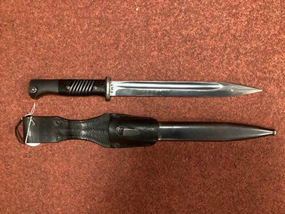 Lot 362 - WWII Third Reich German K98 Bayonet and...