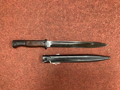 Lot 363 - WWII Third Reich German K98 Bayonet and...