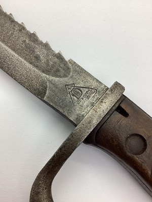 Lot 352 - WWI Imperial German Model 1898/05 'Butcher...