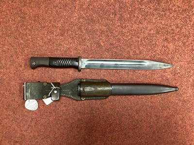 Lot 358 - WWII Third Reich German K98 Bayonet and...