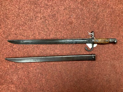 Lot 355 - WWII Imperial Japanese ArisakeType Bayonet and...