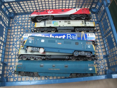 Lot 225 - Six "OO" Gauge Outline Diesel and similar...