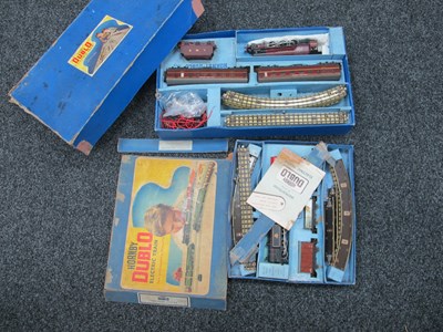 Lot 229 - Two Original Hornby Dublo Electric Train Sets...