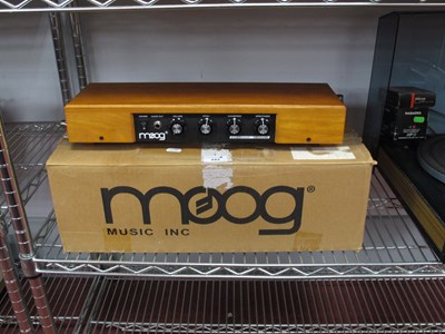 Lot 443 - Moog Theramin, boxed with instructions, etc,...