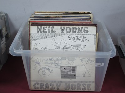 Lot 581 - Forty Albums, comprising of, Neil Young - Zuma,...