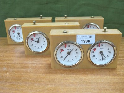 Lot 1369 - B.H.B Four Professional Tournament Chess Clock...