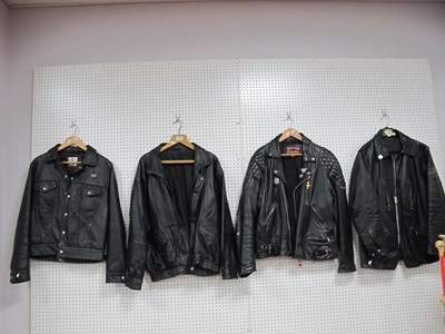 Lot 1488 - Leather Jackets, skin tan, Aviakit, etc (4).