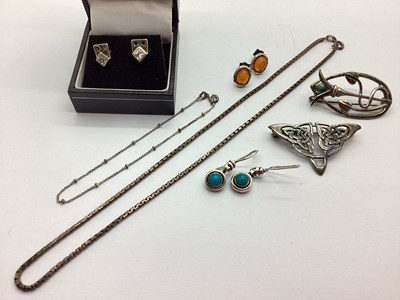 Lot 177 - A Collection of Jewellery, Stamped "925", to...