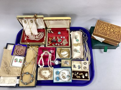 Lot 1 - A Mixed Lot of Assorted Costume Jewellery,...