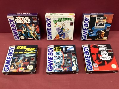 Lot 669 - Six Nintendo Game Boy Games Cartridges...