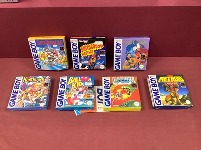 Lot 664 - Seven Nintendo Game Boy Games Cartridges...