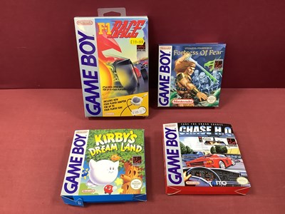 Lot 662 - Four Nintendo Game Boy Games Cartridges...