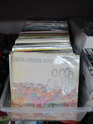 Lot 1071 - Approximately 100 LPs, artists include The...