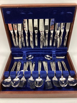 Lot 32 - Viners Modern Eight Setting Canteen of Plated...