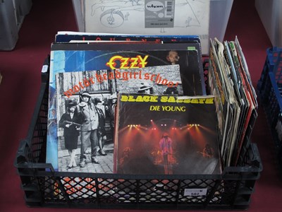 Lot 582 - Rock and Metal Singles, 12" singles, Ozzy...