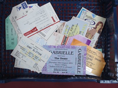 Lot 579 - A Quantity of Concert Tickets, artists include,...