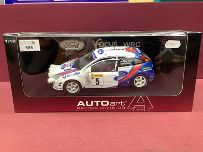 Lot 566 - Autoart 1:18th Scale Diecast Model #80012 Ford...