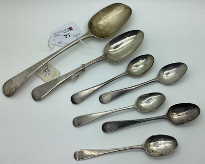 Lot 71 - Hallmarked Silver Table Spoon, (bowl wear);...