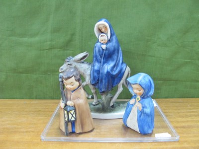 Lot 1241 - Geobel Model of Mary and Baby Jesus on a...