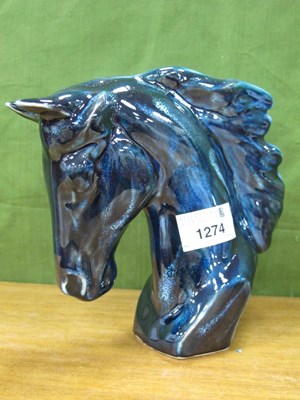 Lot 1274 - Anita Harris Model of a Horse's Head, in...